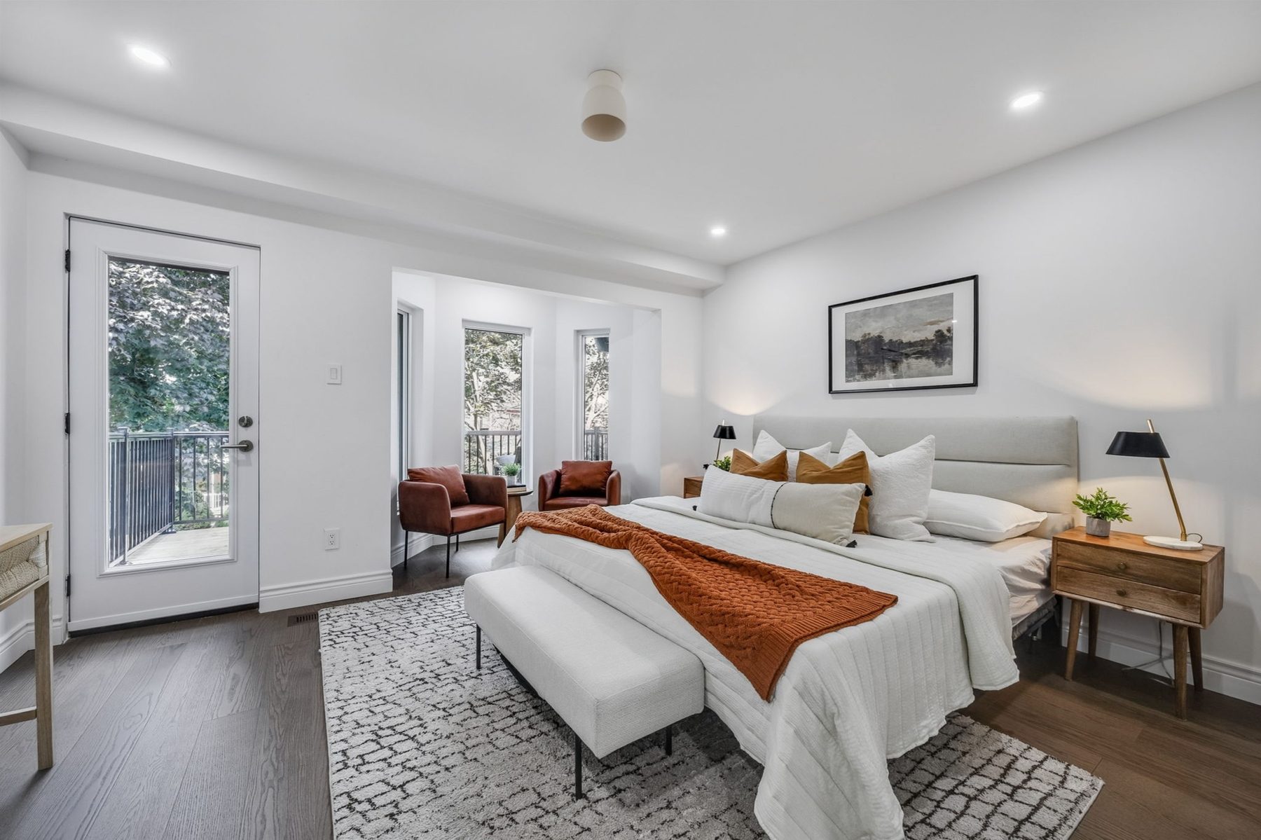 Little Italy — Bedroom with walkout